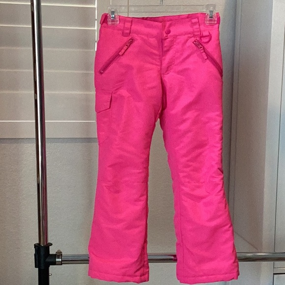 Athletech PINK snow pants, Size 6/6X (YOUTH) like new condition. - Picture 1 of 9